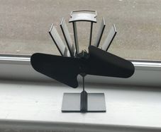 heat powered stove fan SALE AGREED today 4:45pm