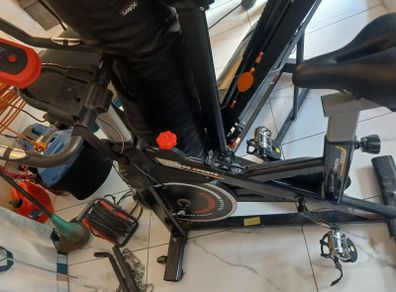 exercise bike , treadmill bench  weights boxing bag