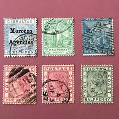 British Commonwealth Queen Victoria Stamps
