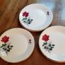 Arklow Pottery Early Vintage Set 5 China Desert Plates Image 2