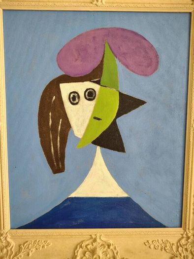 27 x 31 replica picasso oil painting
