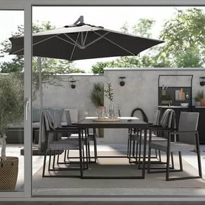 Outdoor dining table