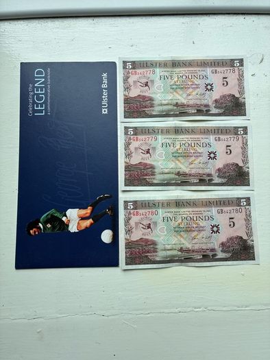 George Best Notes x 3 & Folder