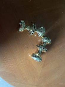 brass door knobs
