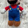 Super Mario Bros Mario Plush Soft about 25cm Nintendo Simba Dirty Please look at the pictures Image 4
