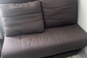 Double fold out bed