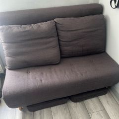 Double fold out bed