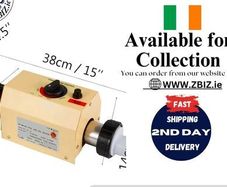 2KW Swimming Pool Heater 220V SPA Electric Water Heater with Thermostat for 48mm/50mm Pools