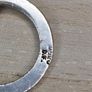 Vintage 925 Silver Two Tone Key Chain Image 5