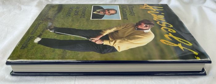 Christy O'Connor Snr SIGNED autobiography Golf Legend