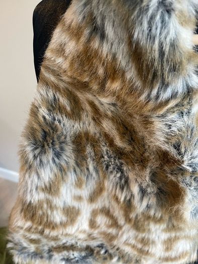 leopard print bolero