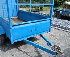 trailer with mesh sides 8x4 multipurpose trailer