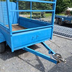 trailer with mesh sides 8x4 multipurpose trailer