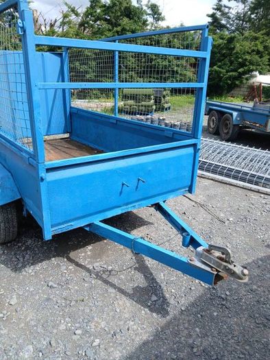 trailer with mesh sides 8x4 multipurpose trailer