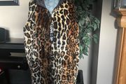 Animal print quilted gilet new with tags sale