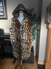 Animal print quilted gilet new with tags sale