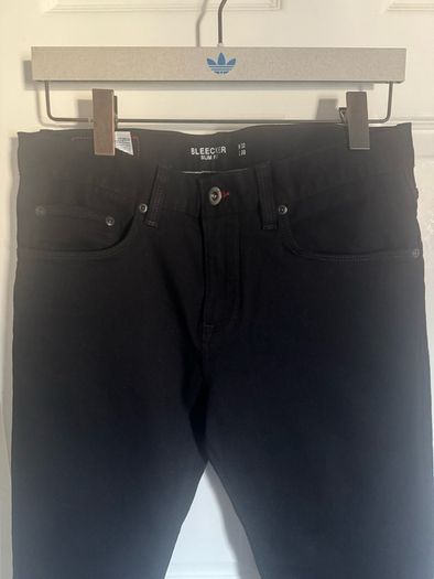 Brand new Tommy Hilfiger men's Bleecker Black Slim Jeans size W32 L30 Postage included