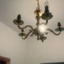 brass chandelier Image 2