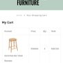 X 3 S Alternative solid oak bar stools Like new Image 3