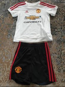 Adidas Genuine baby Jersey and short set and runners