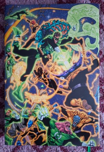 ABSOLUTE GREEN LANTERN Sinestro Corps War. Hardcover graphic novel. From DC Comics.