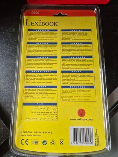 Kids Lexibook Pencil box  Calculator