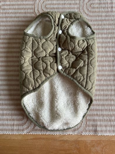 Warm dog vest