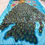 Stunning Silk Shawl Throw Image 8