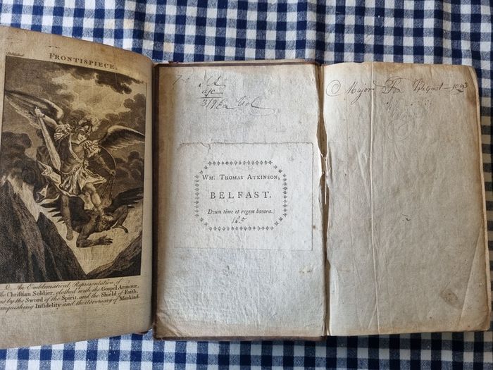Two old books - Christian's Magazine 1782