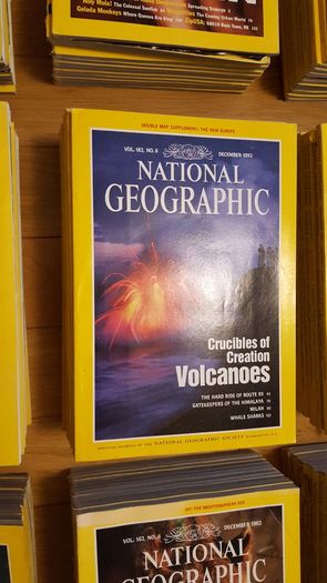 National Geographic magazines x 400 from early 20th century to 2009