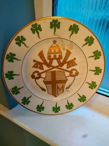Gaius 1979 Pope John Paul 11 Papal Visit Ireland Limited Edition Plate 3619.