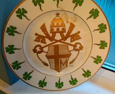 Gaius 1979 Pope John Paul 11 Papal Visit Ireland Limited Edition Plate 3619.