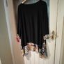 Fluttering Butterfly, black  tunic, new with Tags Image 2