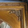 Vintage Mirror With Decorated Engraved Frame Image 5