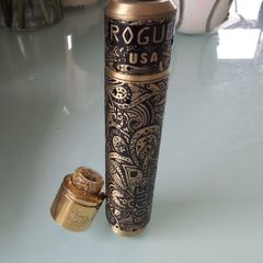 Full Print Limited Edition Mech Mod by Rogue USA   and profile rda tank