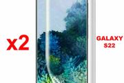 2pcs Soft Full Screen Protector for Samsung Galaxy S22 Clear PET Film Guard