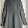 Grey French Connection military style coat Image 6