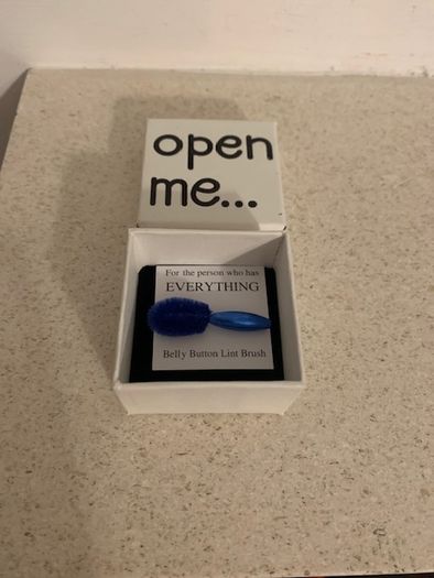 Belly Button Lint Brush
