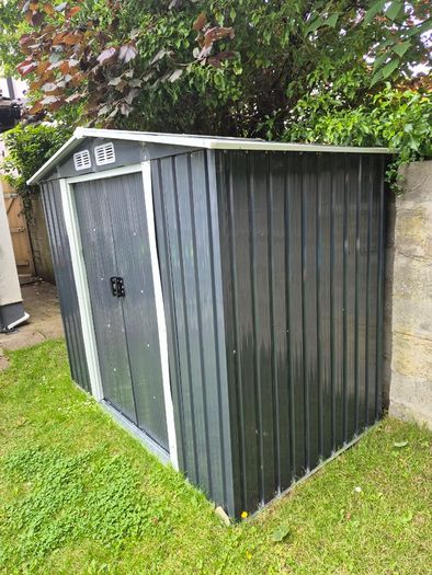 Metal shed