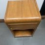Wooden bedside locker Image 2