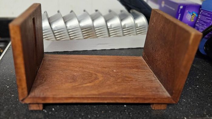 Vintage Wooden Stand and Shelf