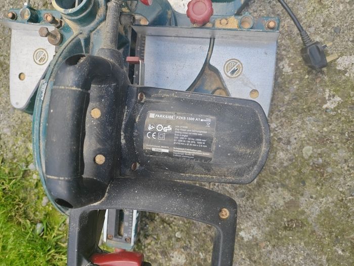 Parkside sliding miter saw