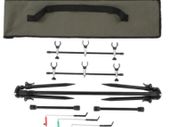 BRAND NEW Adjustable Retractable Carp Fishing Rod Pod Stand Holder Fishing Pole Pod Stand Fishing Tackle Fishing Accessory