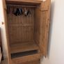 Wardrobe - waxed pine Image 3