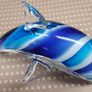 Dolphin glass ornament Image 2