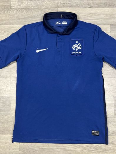 Vintage 2011 Nike France Home Jersey Shirt Mens Medium