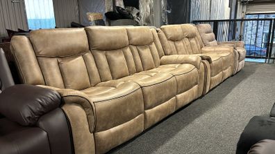 New 3+2 Sand Westwood Sofas FREE DELIVERY