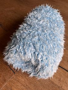 Blue blanket  photo prop