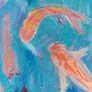Original Abstract Painting Fish Art Painting Irish Art Image 9