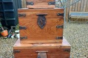 Vintage Handcrafted Storage Boxes